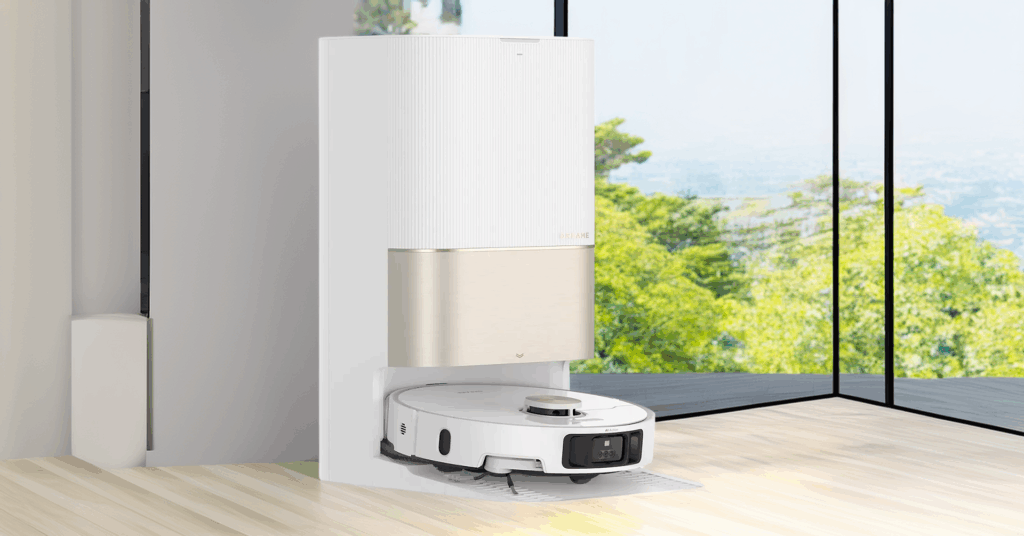 Robot Aspirateur Laveur DREAME X40 Ultra Complete blanc : test complet
