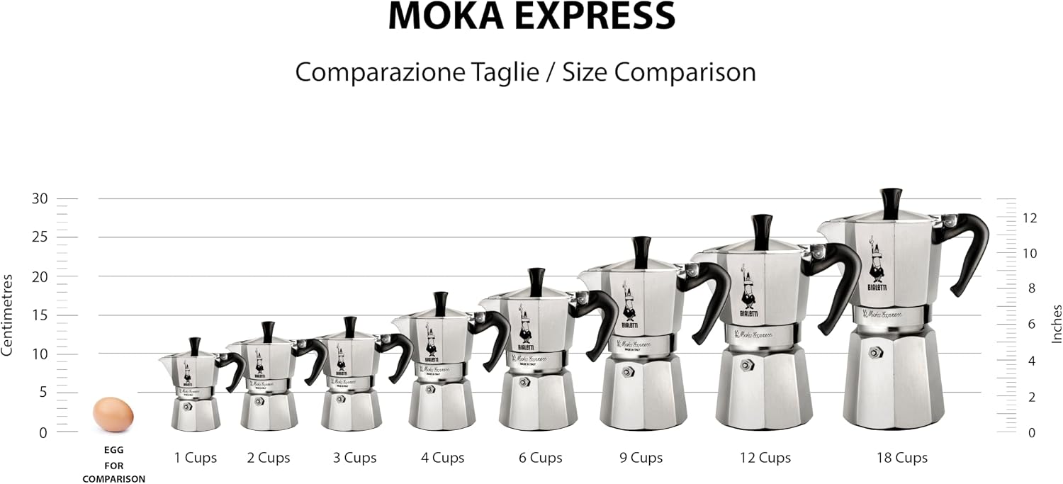 Bialetti Moka Express 4 tasses — vue 2