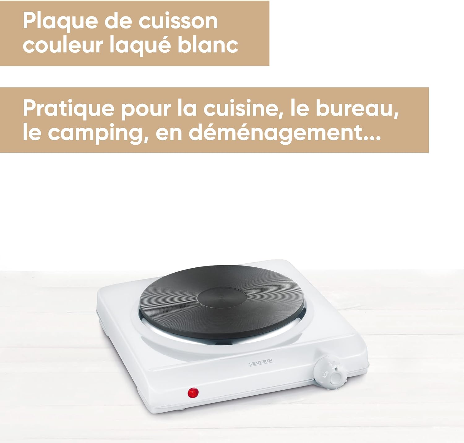 Severin plaque de cuisson 1500 W — vue 2