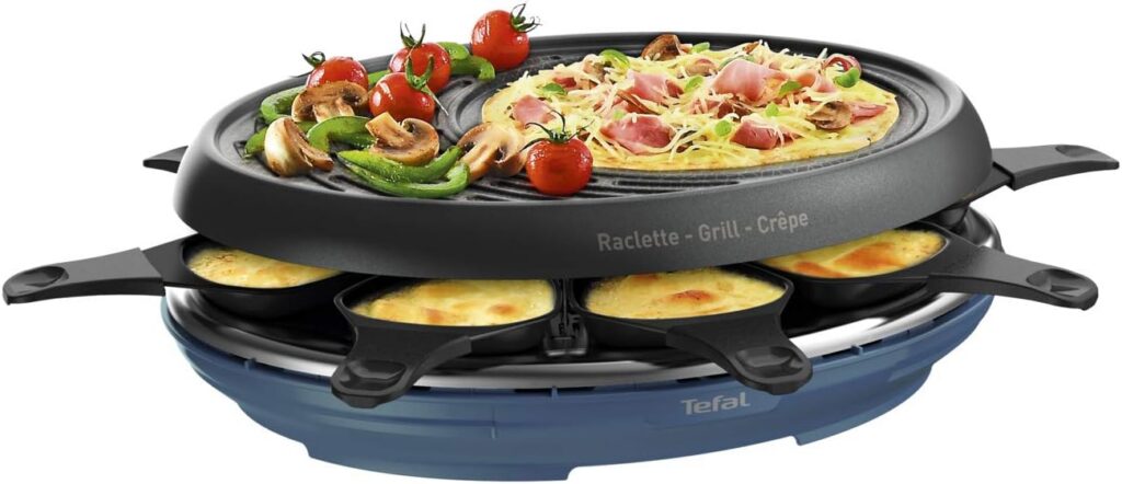 Tefal Colormania raclette 8 personnes — photo du produit
