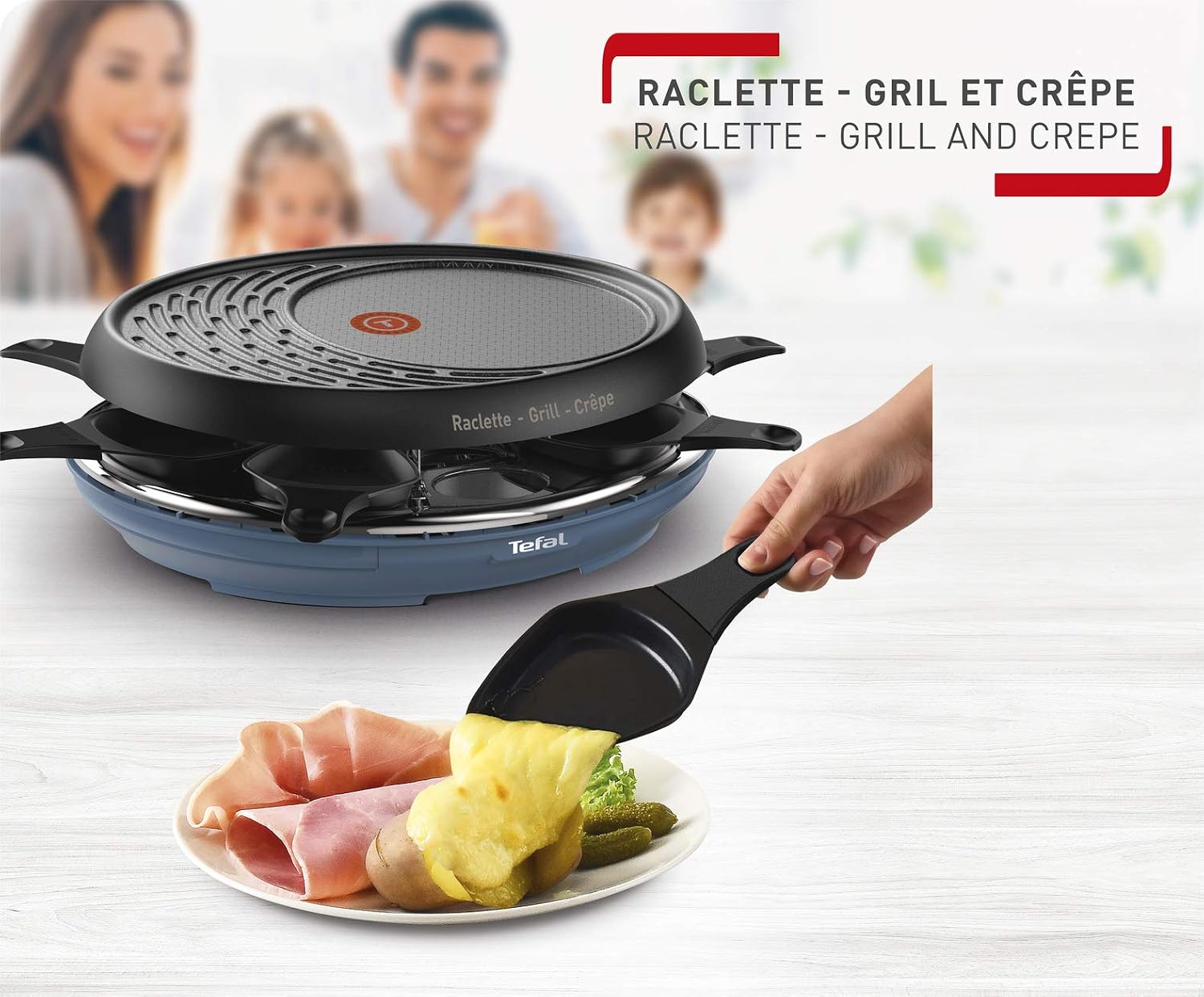 Tefal Colormania raclette 8 personnes — vue 3