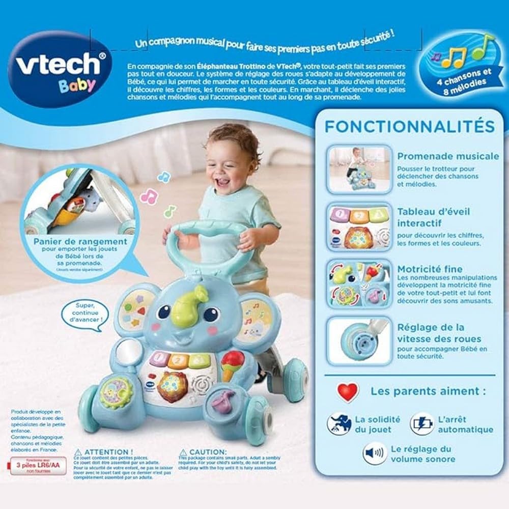 VTech Elephanteau Trottino — vue 3