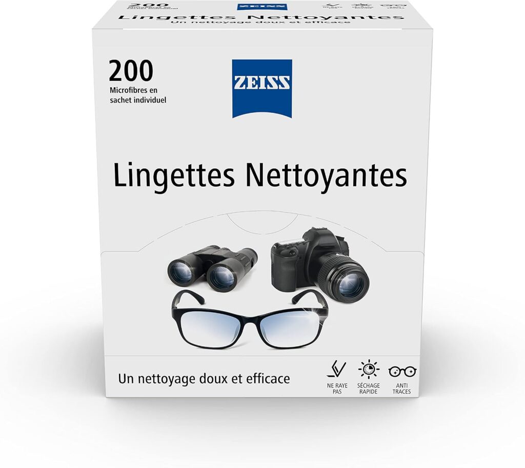 Zeiss lingettes nettoyantes — photo du produit