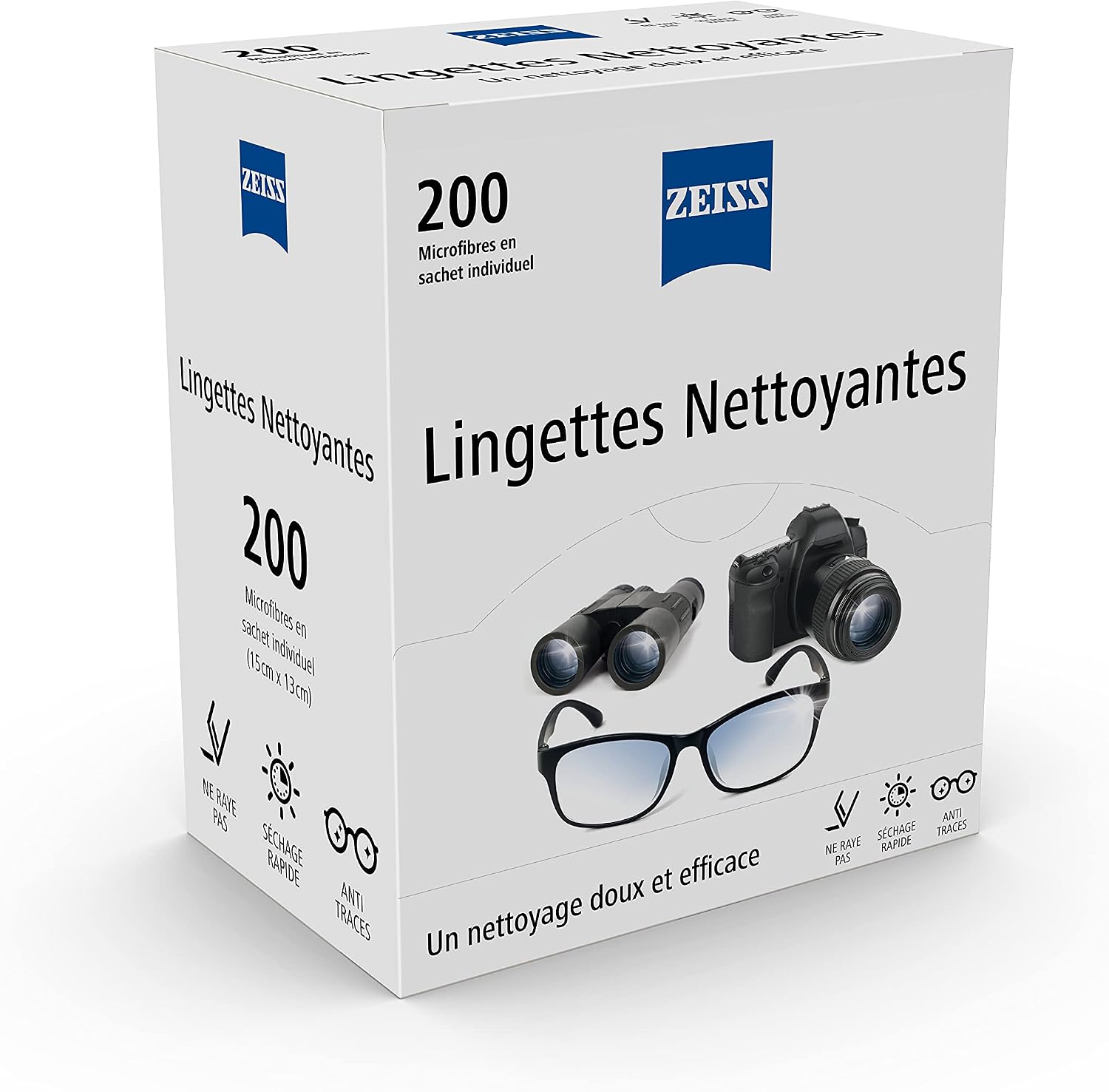 Zeiss lingettes nettoyantes — vue 2