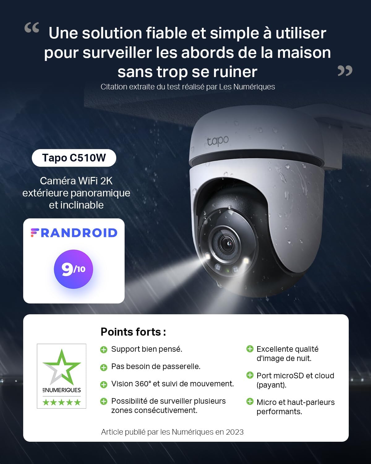 Tapo C510W — vue 2