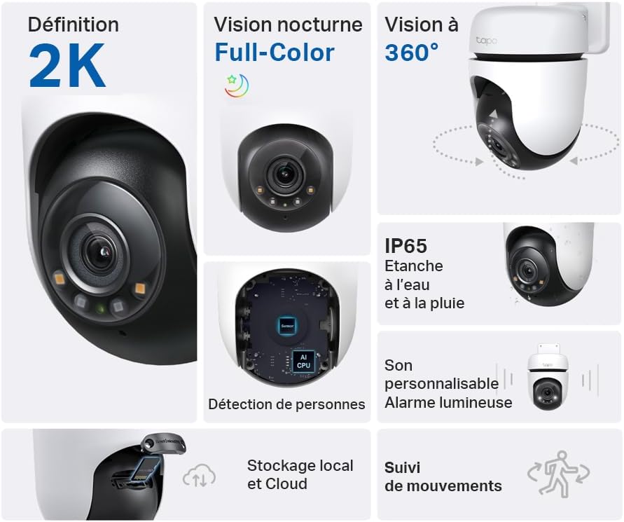 Tapo C510W — vue 3