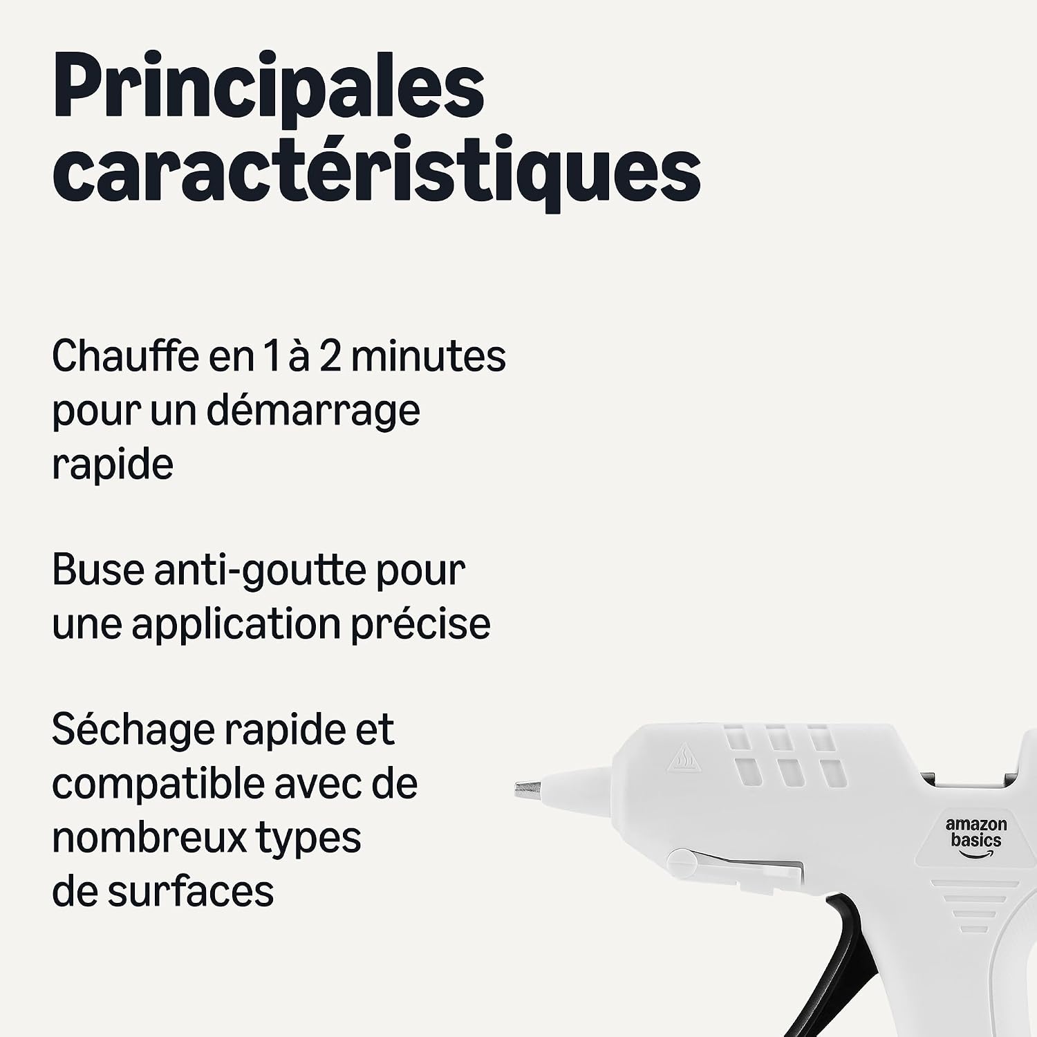 Amazon Basics pistolet à colle 20 W — vue 2