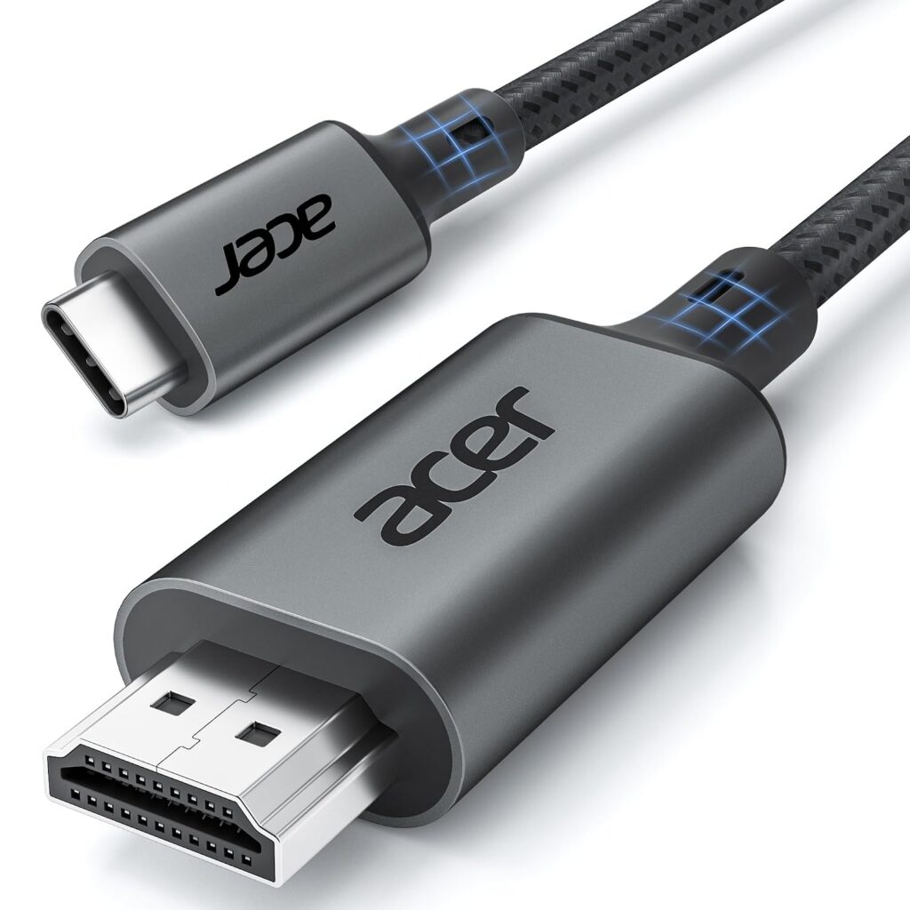 Acer câble USB-C vers HDMI 2 mètres — photo du produit
