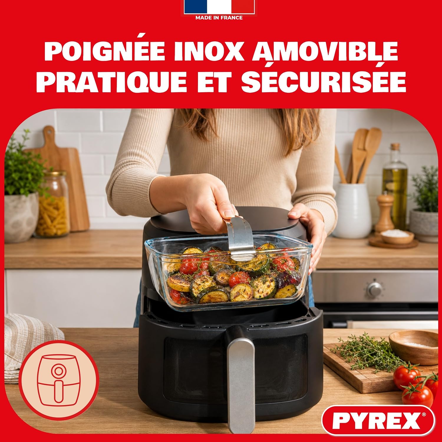 Pyrex Ideal Air Fryer 2 litres — vue 3