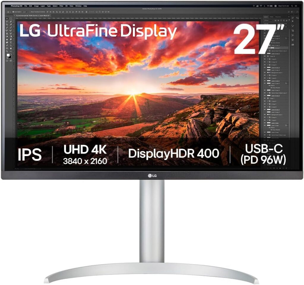LG UltraFine 27UP850K-W — photo du produit
