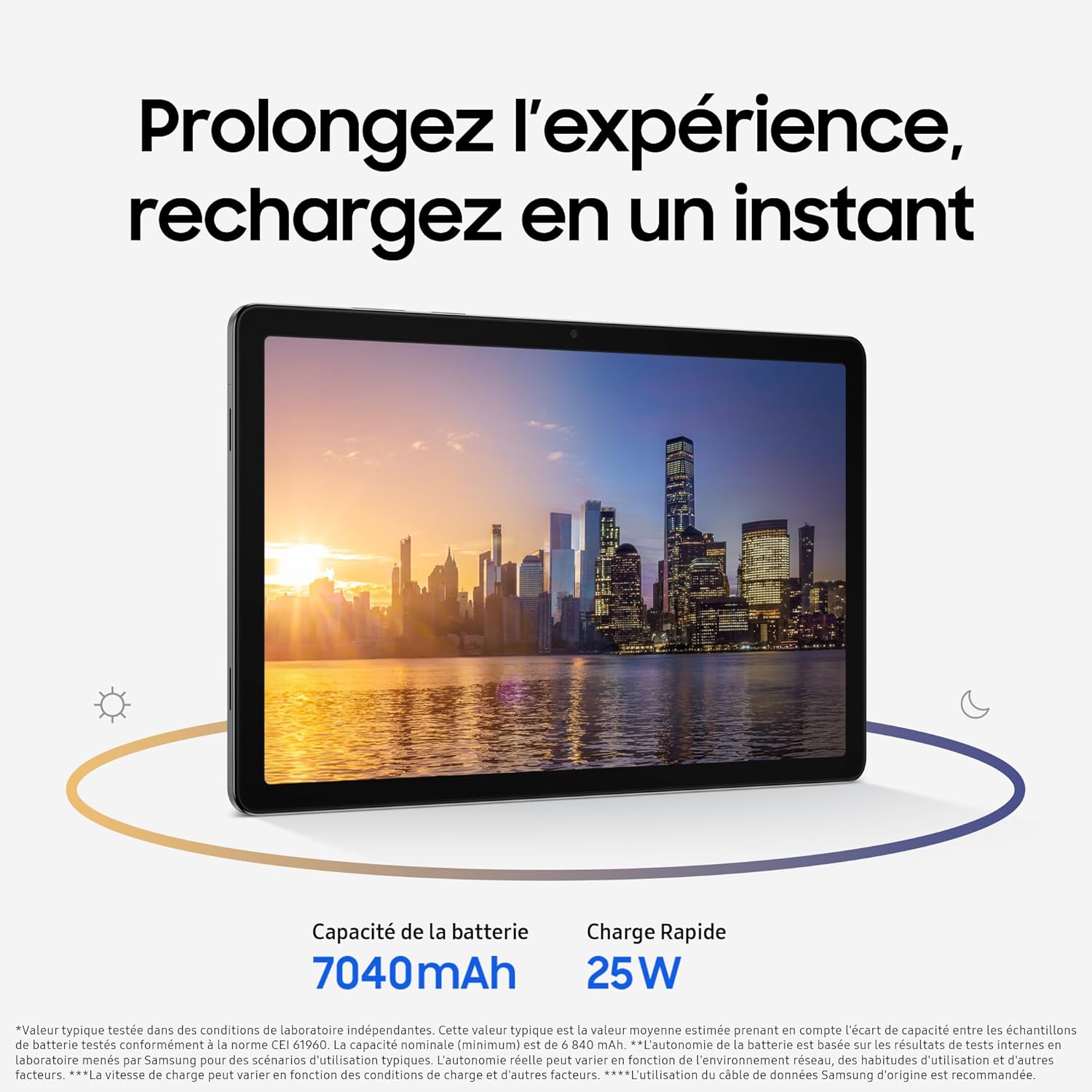 Samsung Galaxy Tab A11+ 128 Go — vue 5
