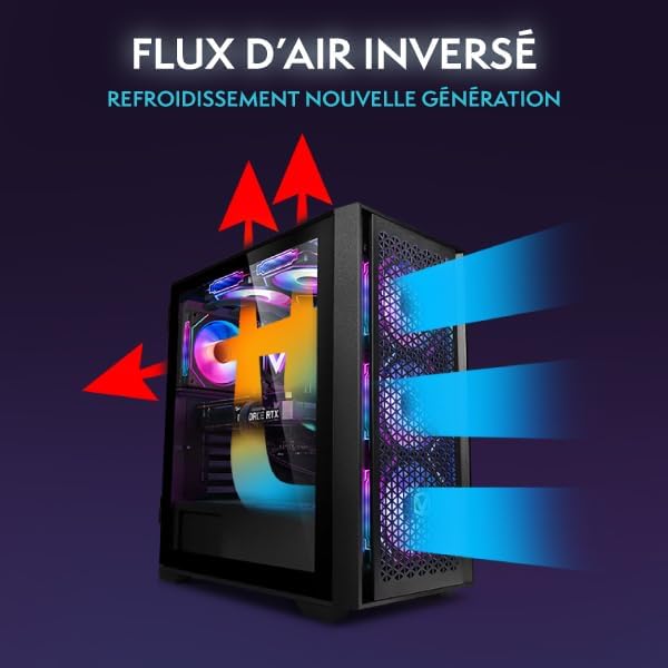 Vibox VIII-100 PC gamer complet — vue 4
