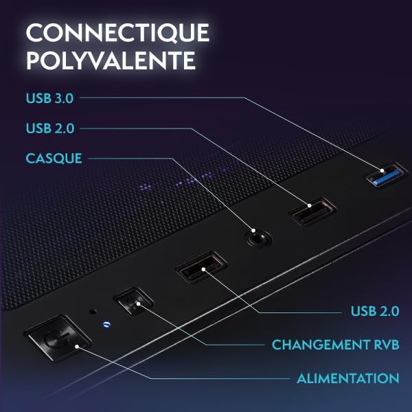 Vibox VIII-100 PC gamer complet — vue 8