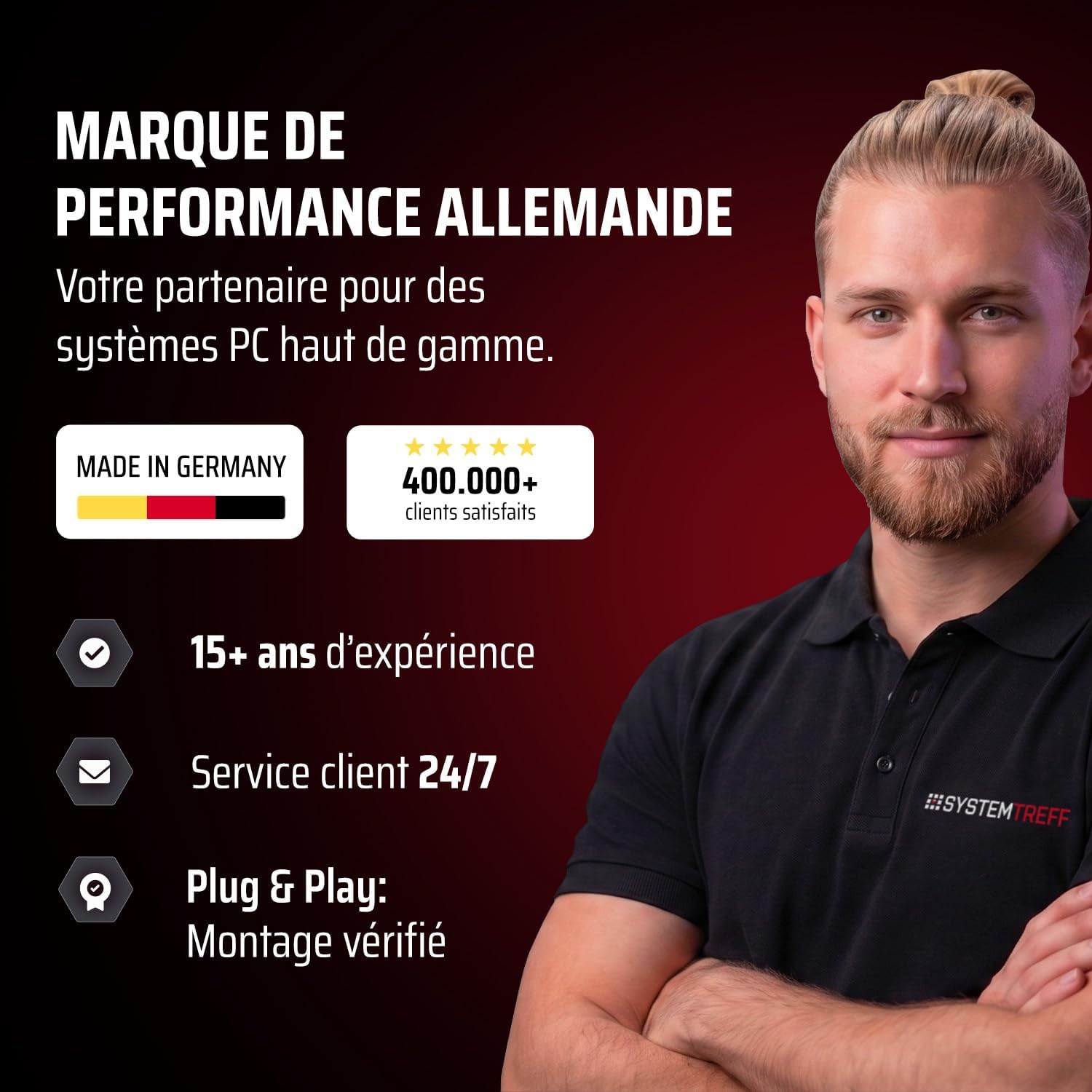 Systemtreff Ryzen 7 9800X3D RTX 5080 — vue 6