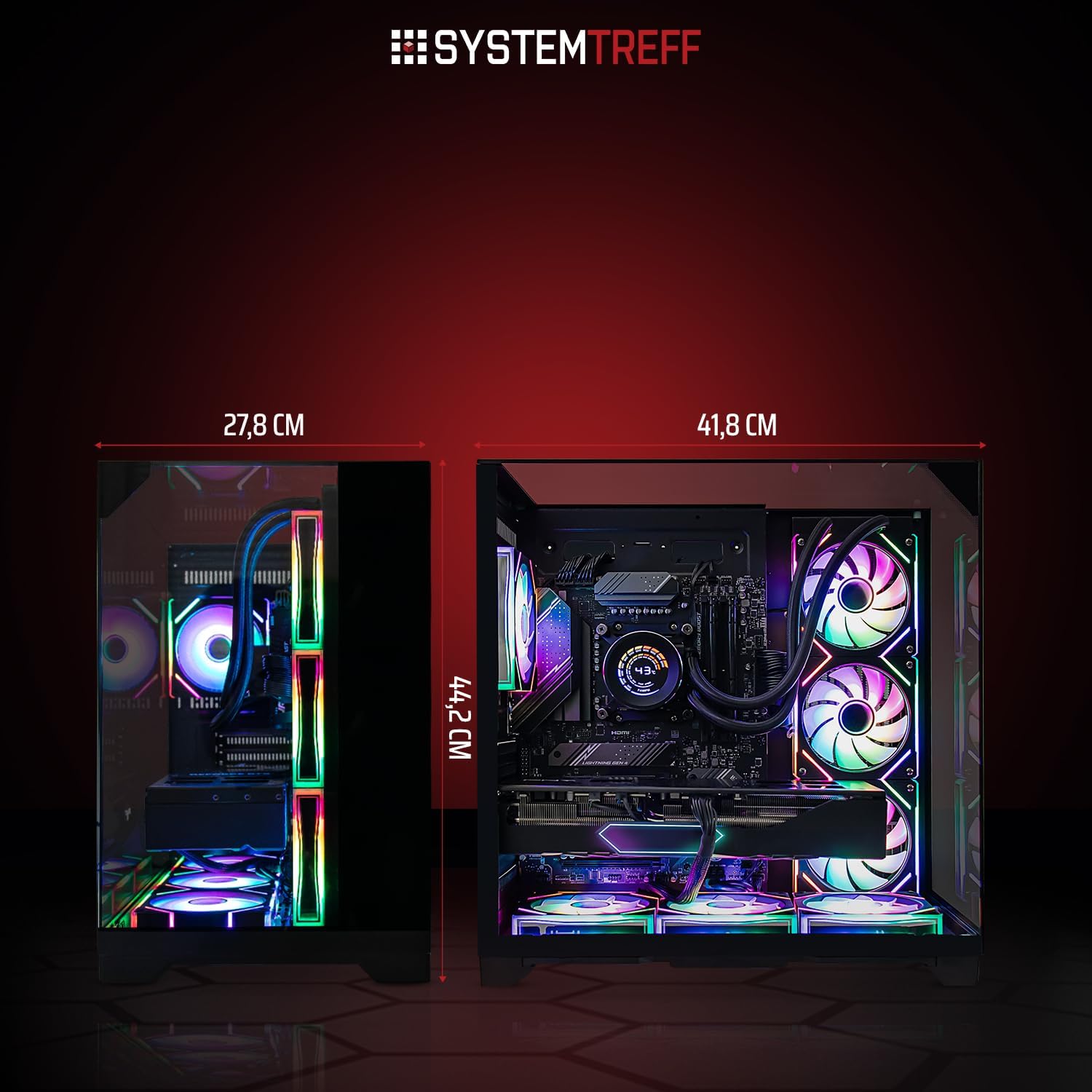 Systemtreff Ryzen 7 9800X3D RTX 5080 — vue 7