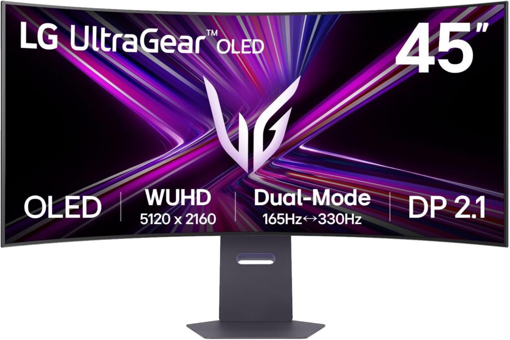 LG UltraGear 45 pouces OLED 5K2K — photo du produit