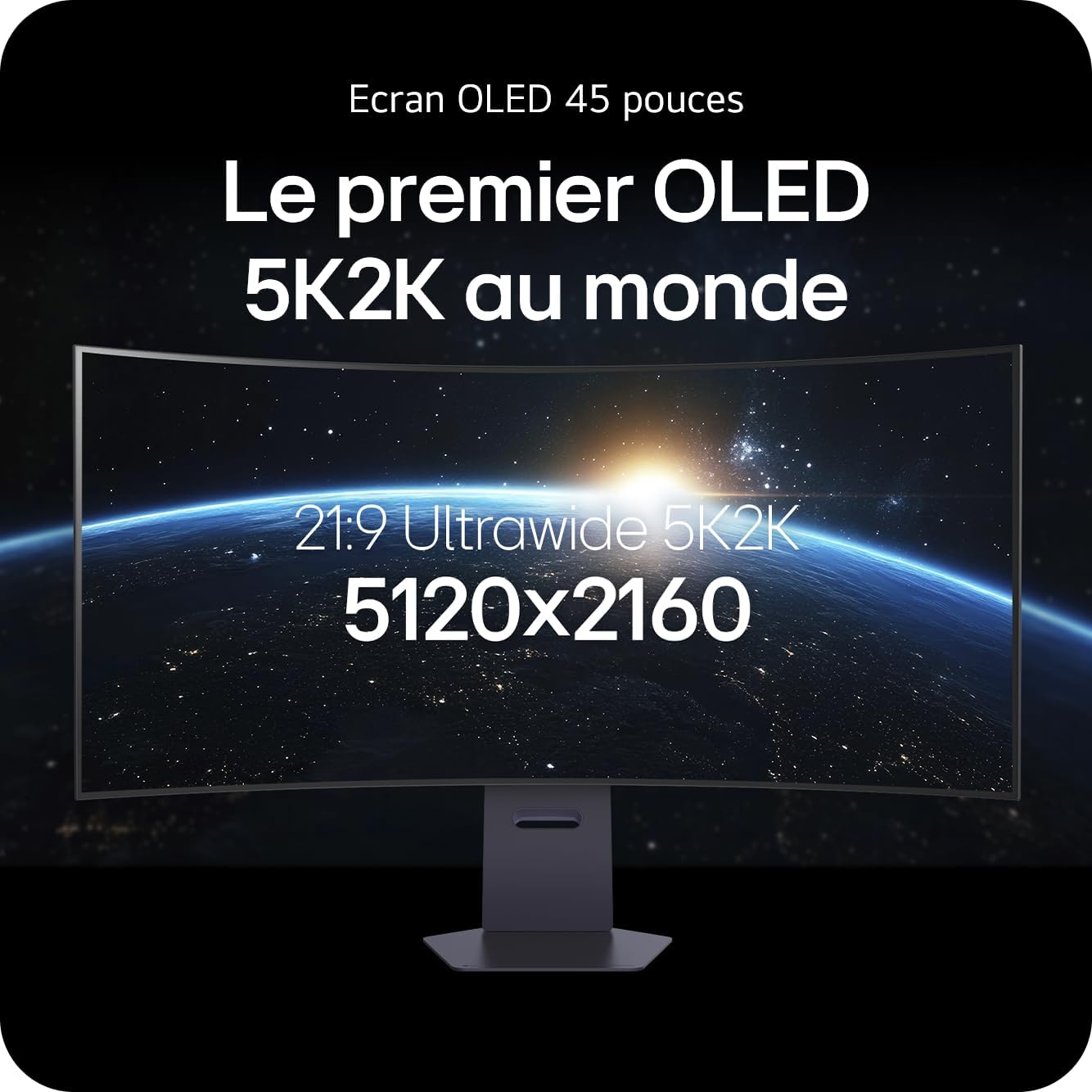 LG UltraGear 45 pouces OLED 5K2K — vue 6