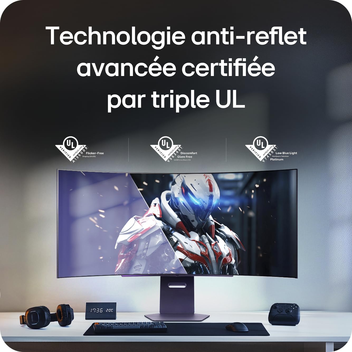 LG UltraGear 45 pouces OLED 5K2K — vue 12