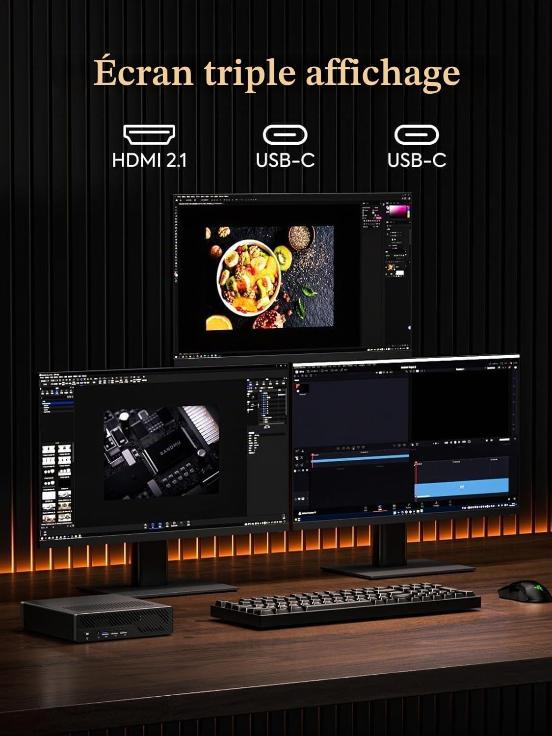 Minisforum MS-A2 Ryzen 9 9955HX — vue 5