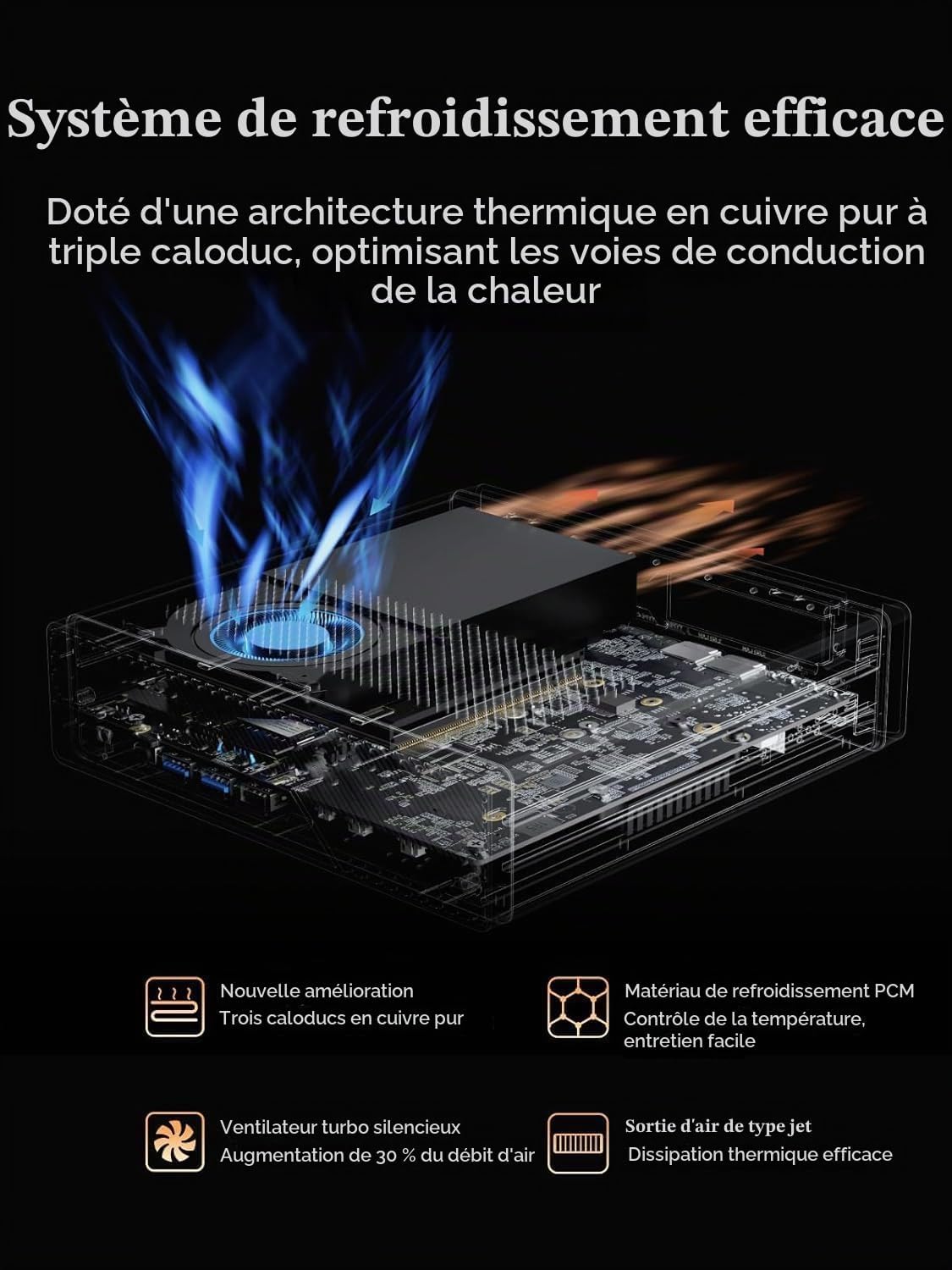 Minisforum MS-A2 Ryzen 9 9955HX — vue 6